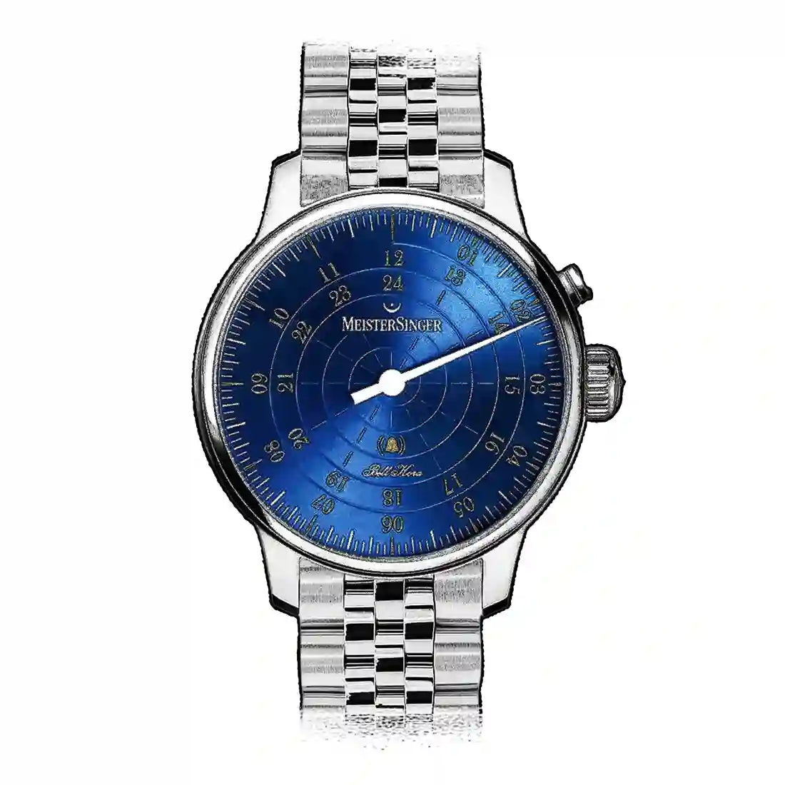 Meistersinger Bell Hora Automatique Bleu 43mm