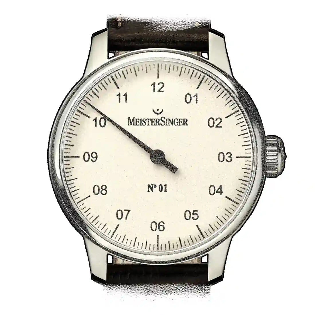 Meistersinger Nr. 01 Handaufzug Beige