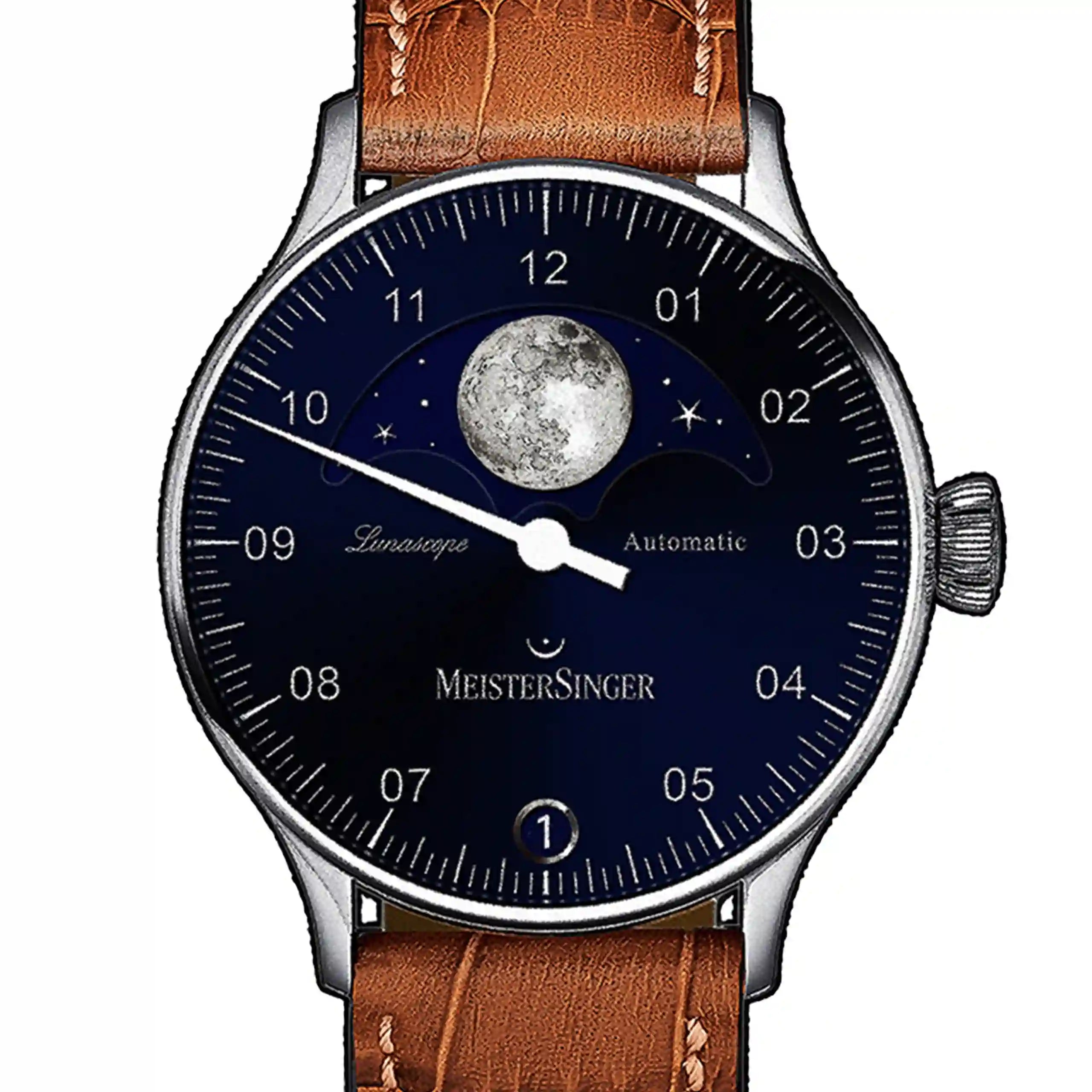 Meistersinger Lunascope Automatik 40 mm