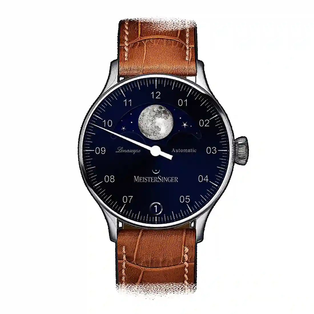 Meistersinger Lunascope Automatik 40 mm