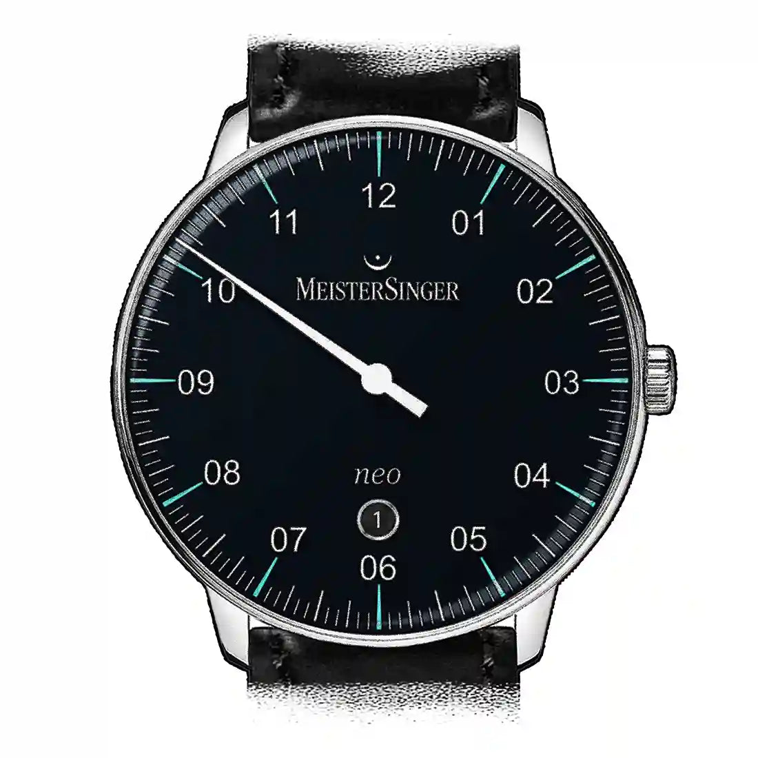 Meistersinger Neo Plus Automatik Schwarz