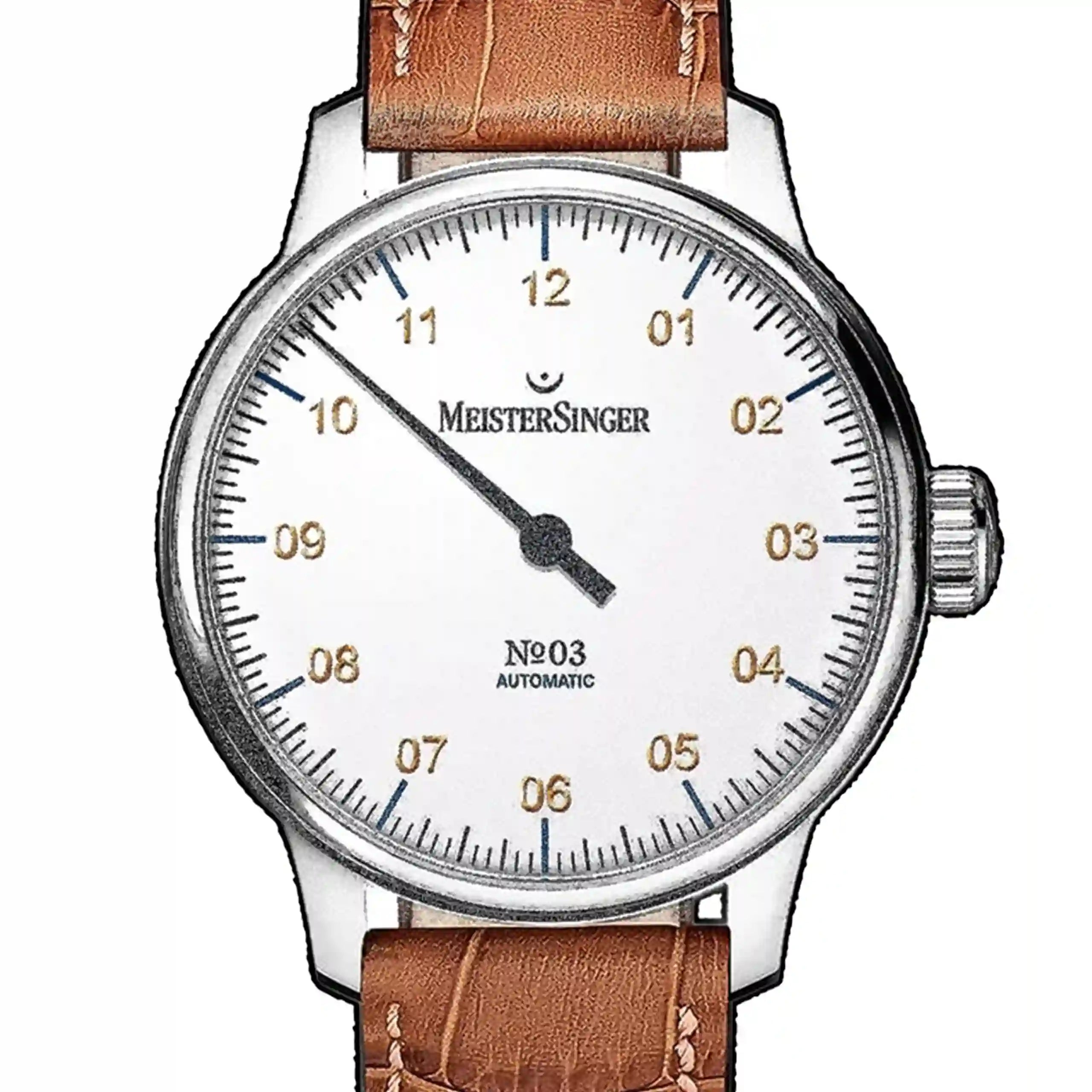 Meistersinger N°03 Automatique Blanc 43mm