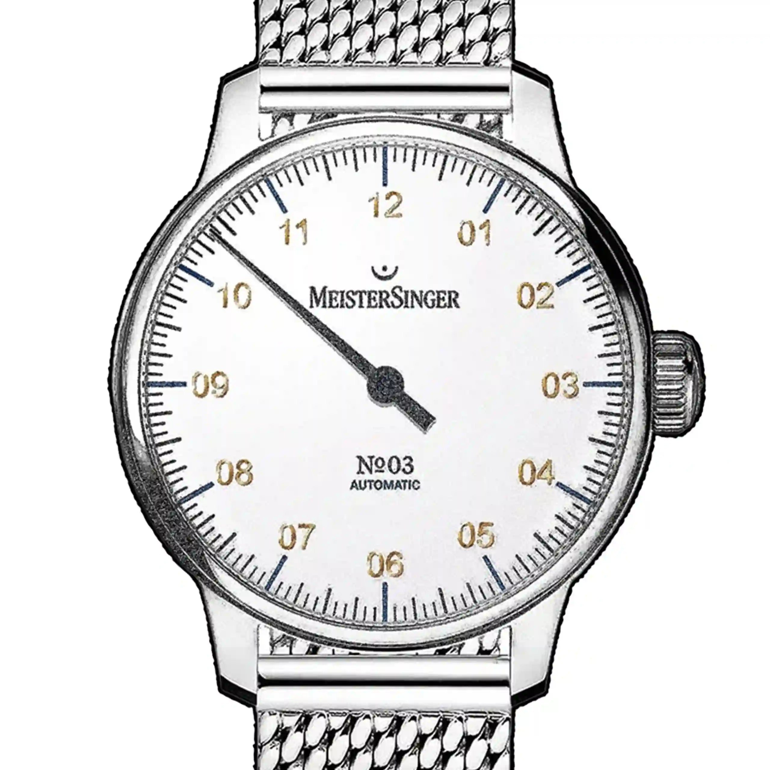 Meistersinger N°03 Automatique Blanc 43mm