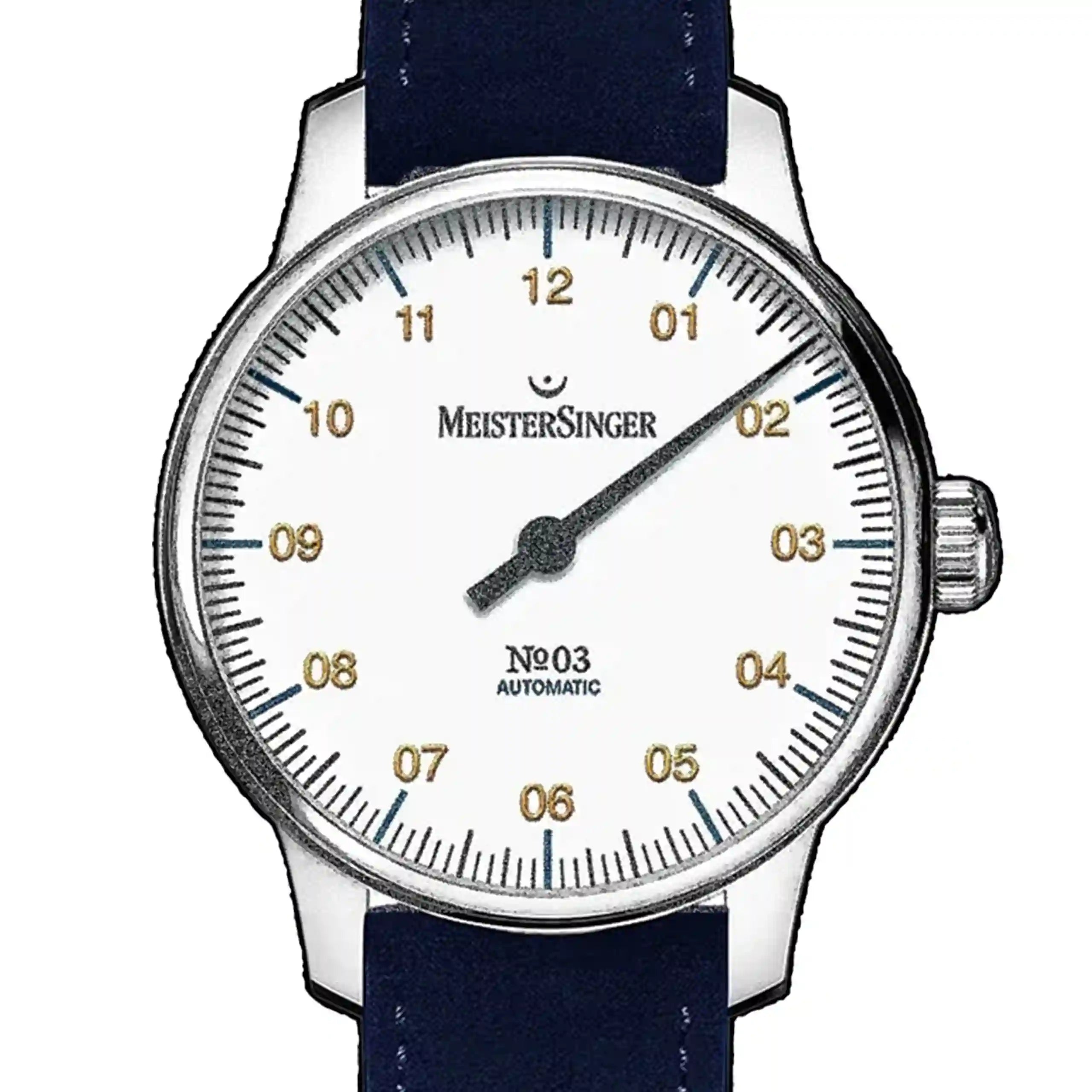 Meistersinger N°03 Automatique Blanc 38mm