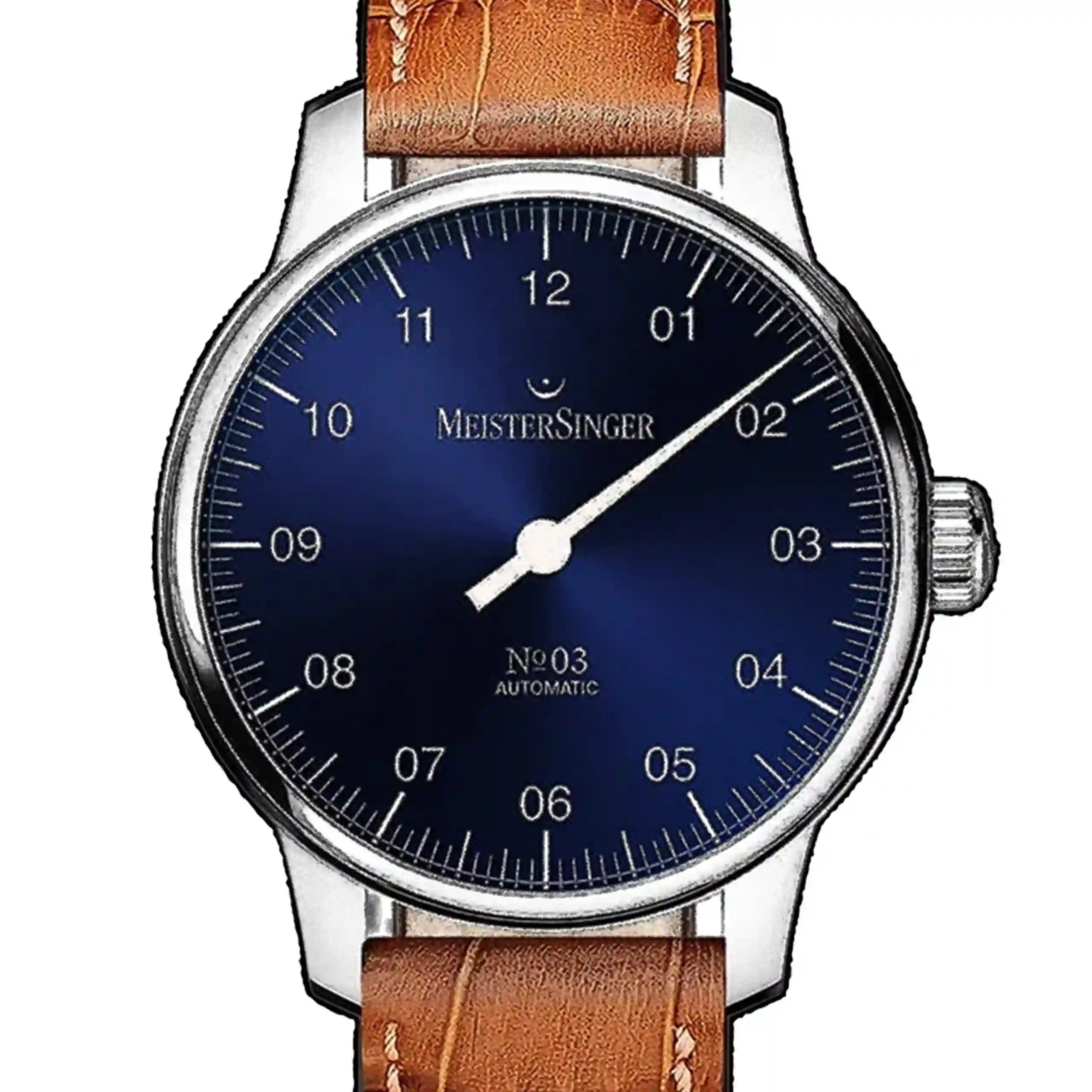 Meistersinger N°03 Automatique Bleu 38mm