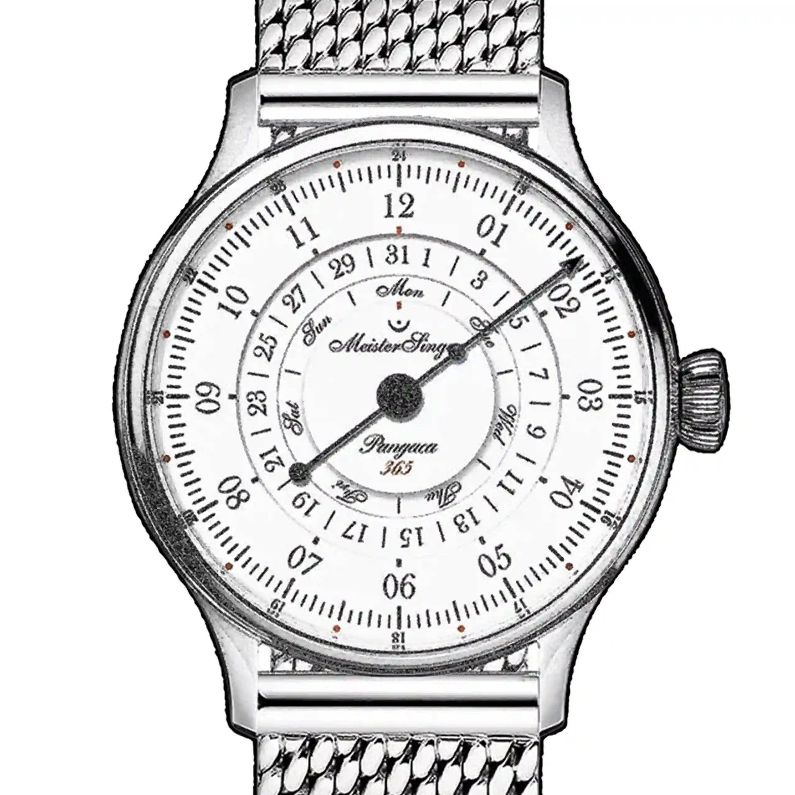 Meistersinger Pangaea Automatique Blanc 40mm