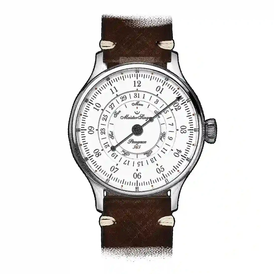 Meistersinger Pangaea Automatique Blanc 40mm