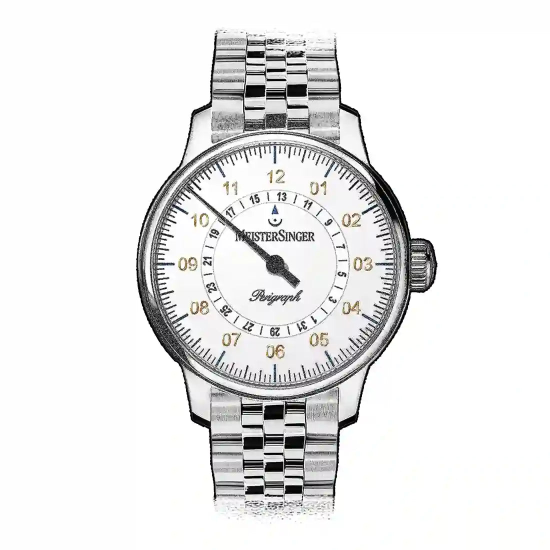 Meistersinger Perigraph Automatique Blanc 43mm