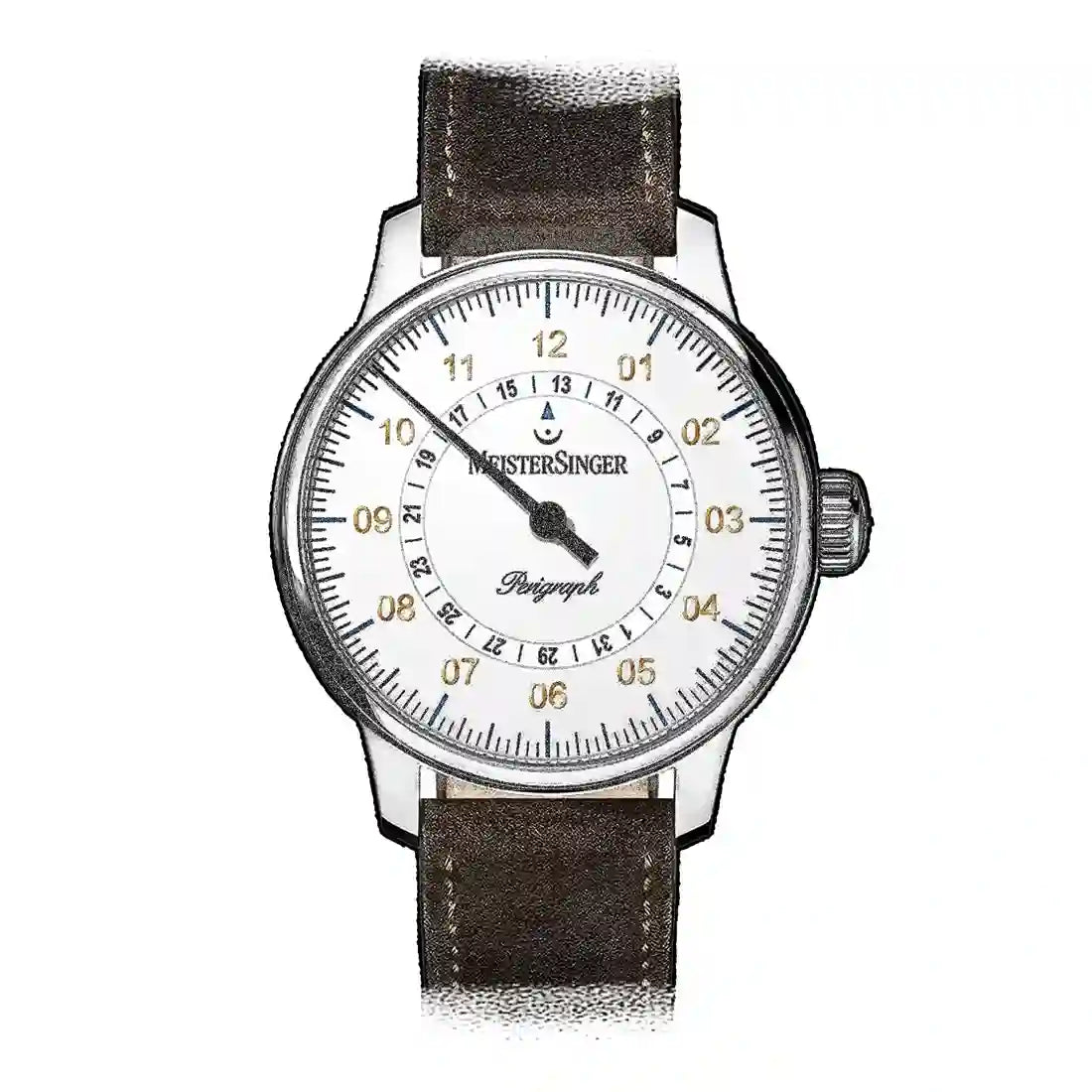 Meistersinger Perigraph Automatique Blanc 43mm