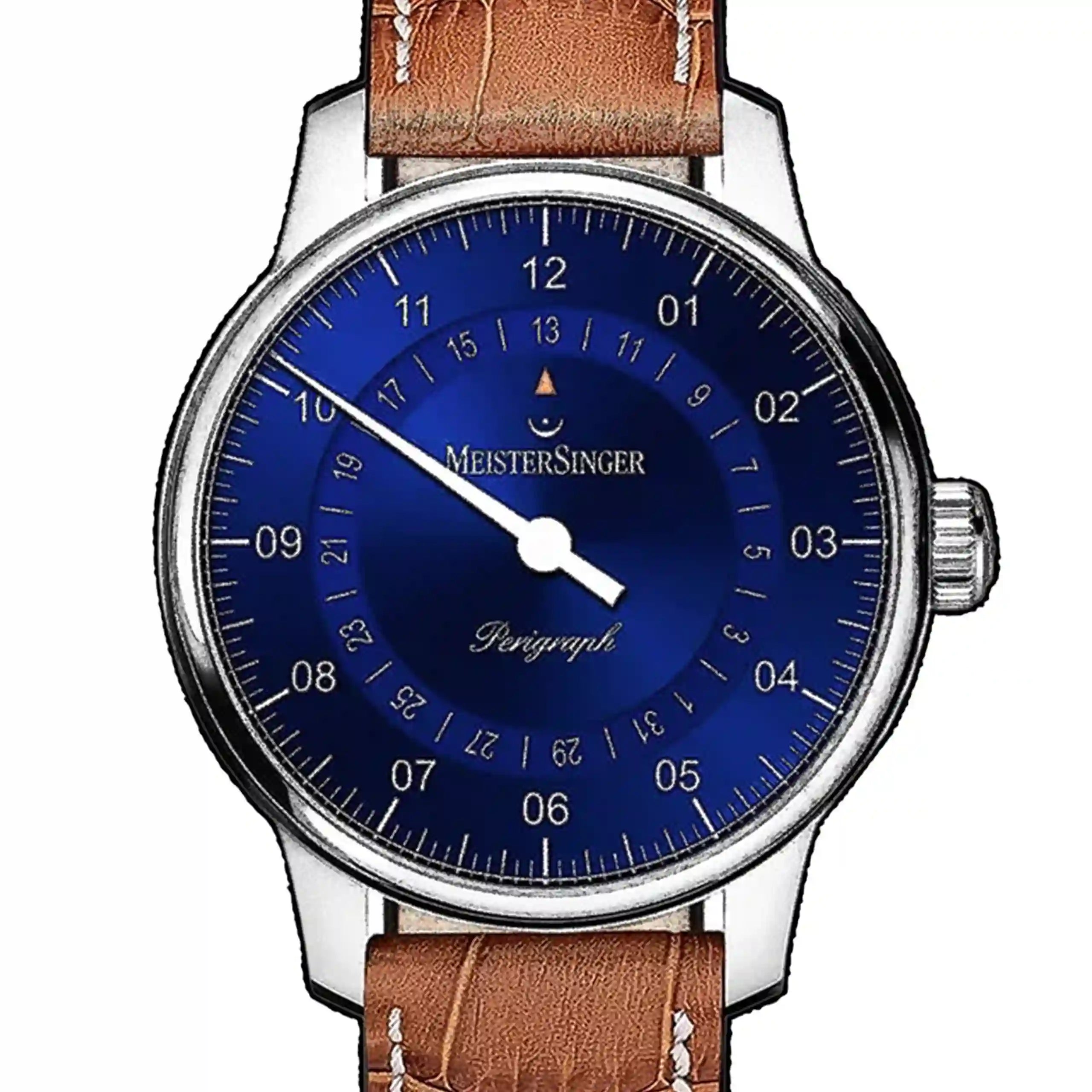 Meistersinger Perigraph Automatique Bleu 38mm