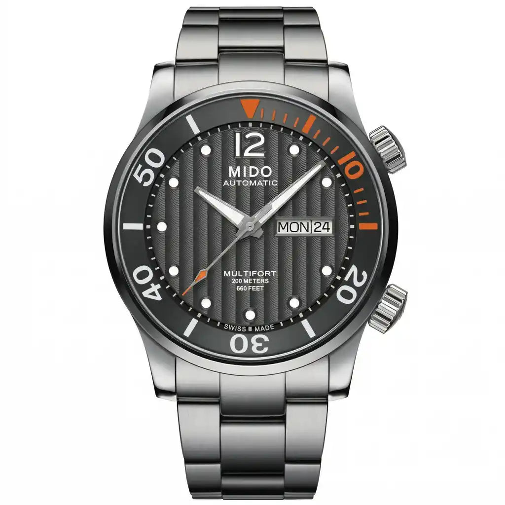 Mido Multifort Automatik Schwarz