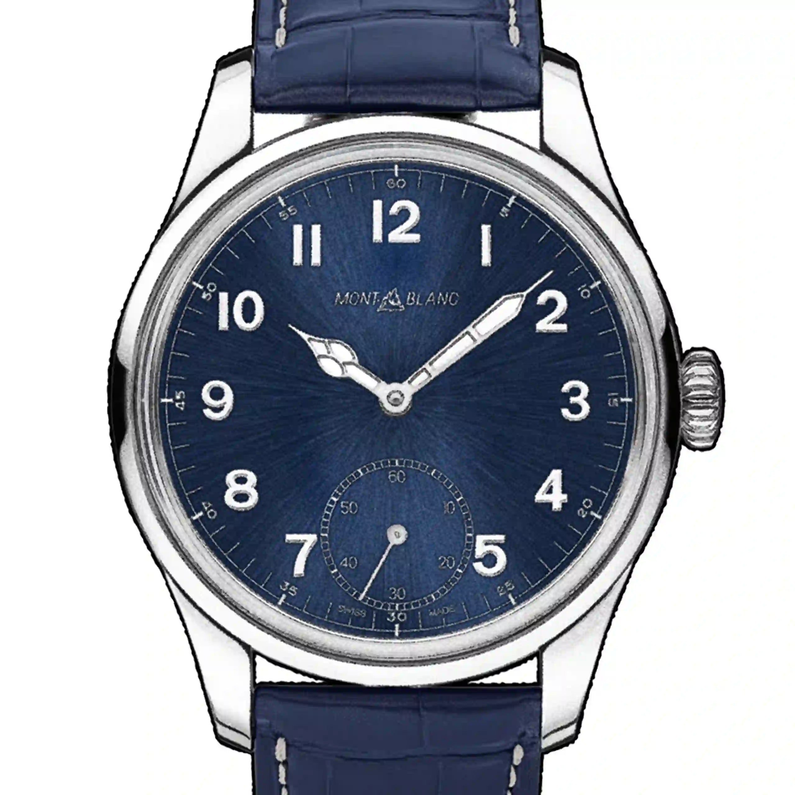 Montblanc 1858 Manual Winding Blue 44mm