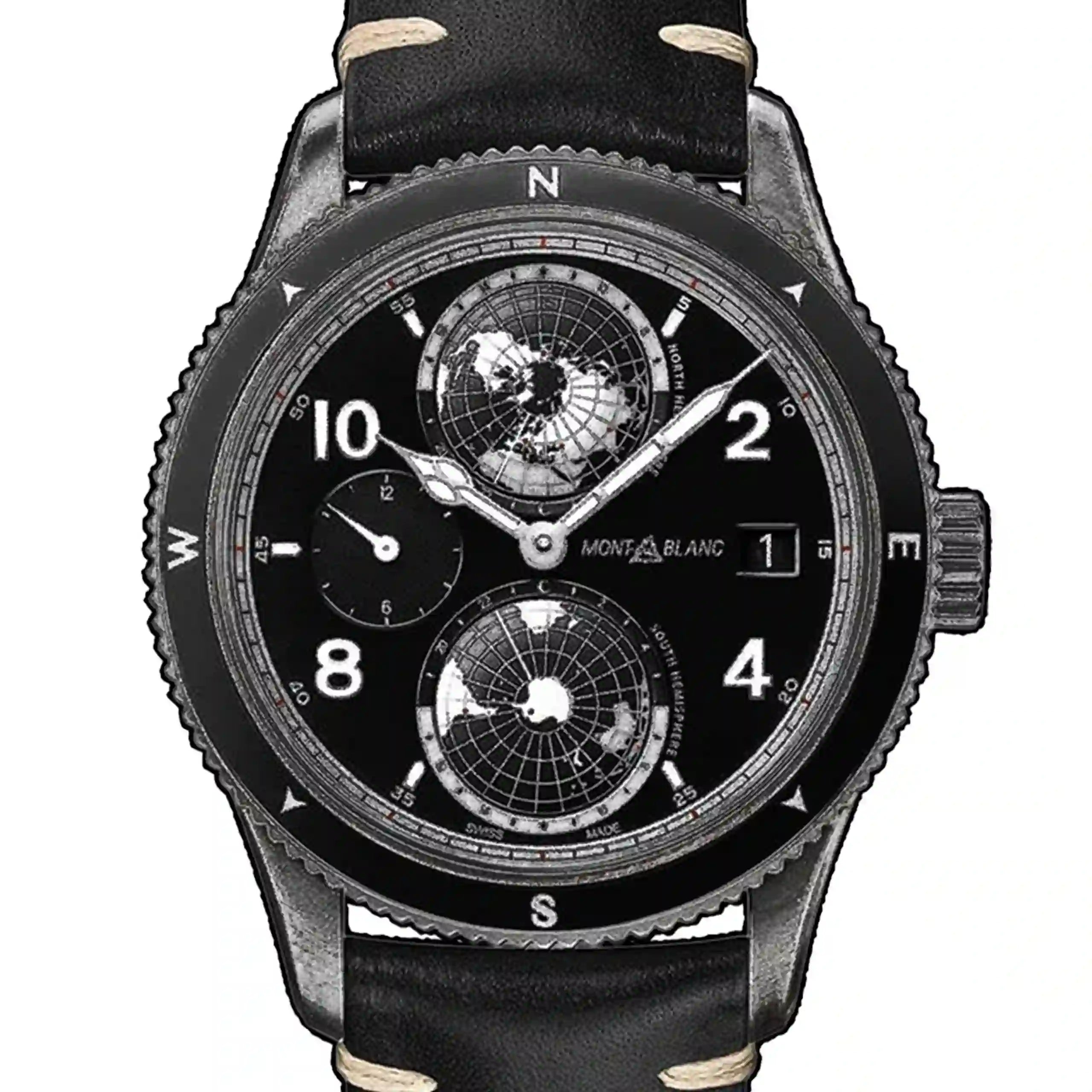 Montblanc 1858 Automatik Schwarz