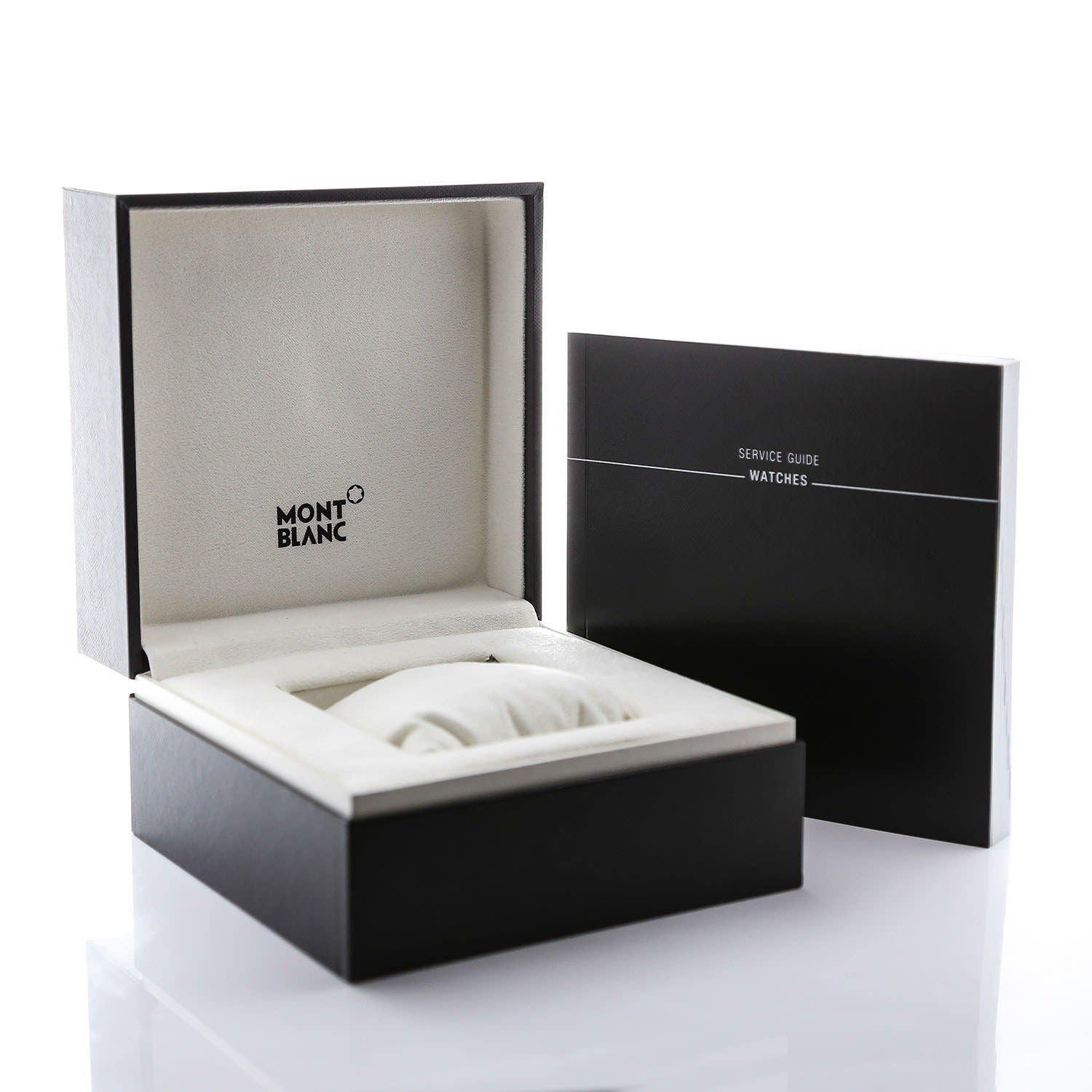 Montblanc 1858 met handopwinding, blauw, 47 mm