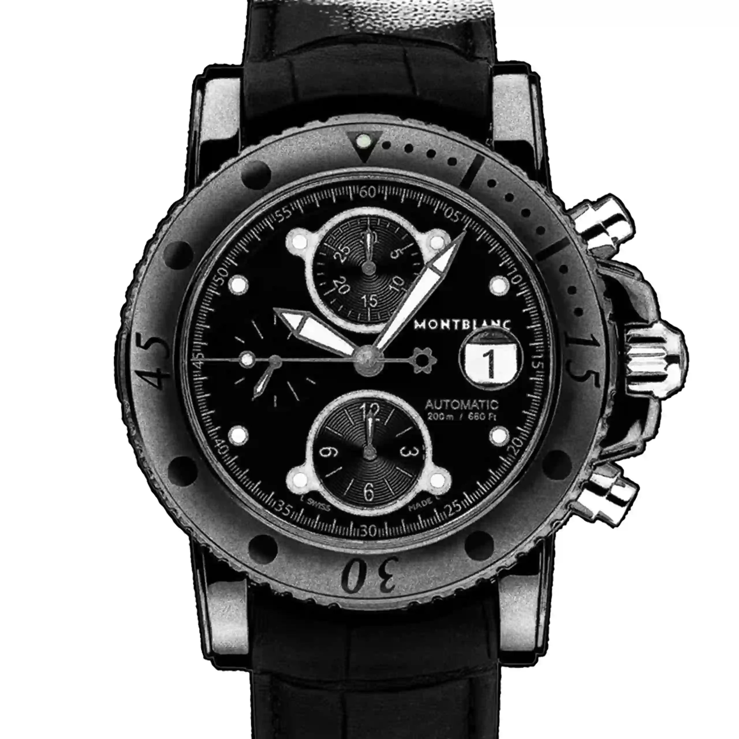 Montblanc Montblanc Sport Automatik Schwarz