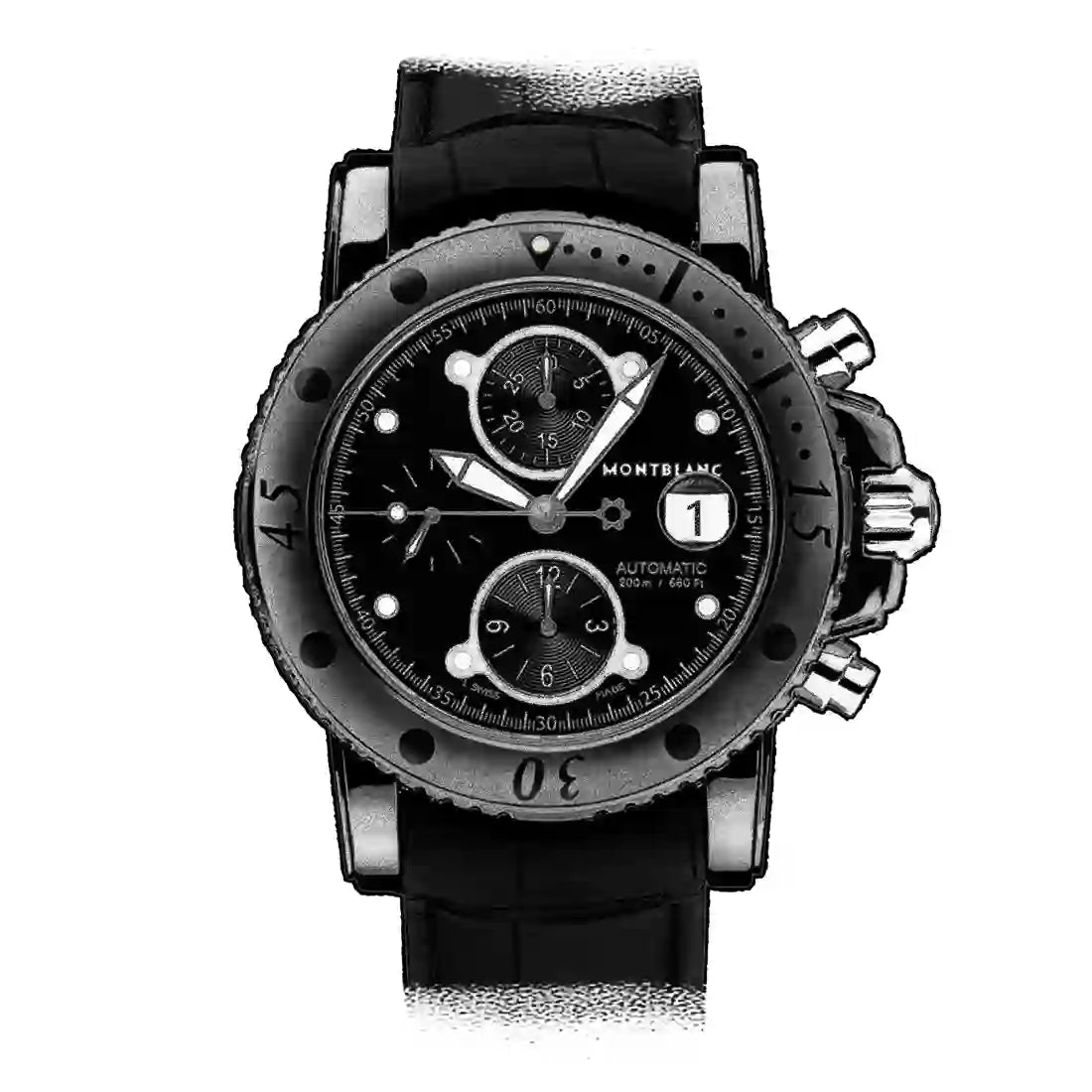 Montblanc Montblanc Sport Automatik Schwarz