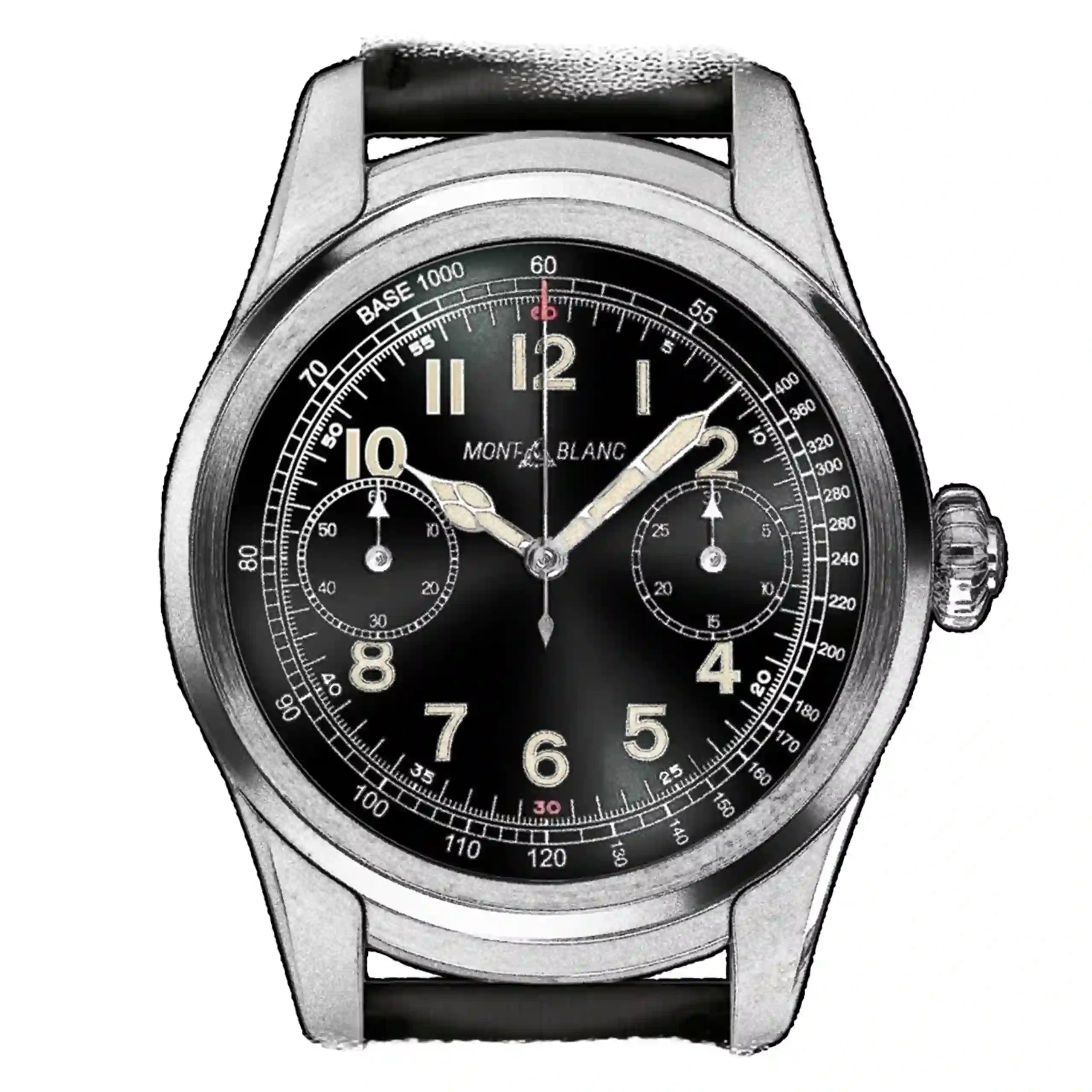 Montblanc Summit Smartwatch Black 46mm