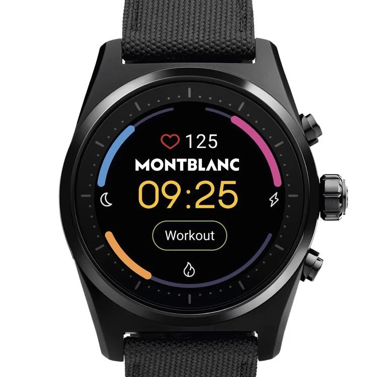 Montblanc Summit Smartwatch Schwarz