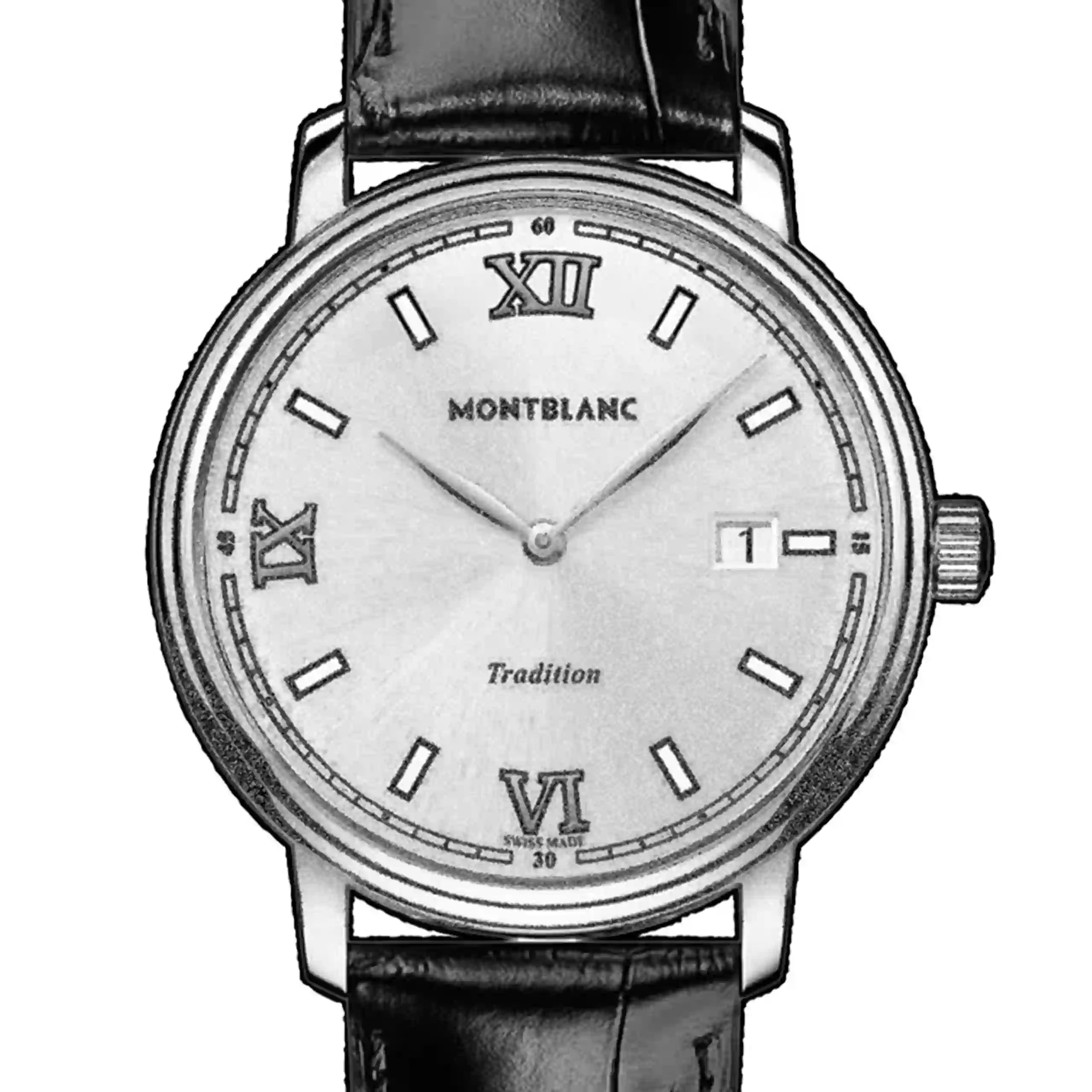 Montblanc Montblanc Tradition Quarz Silber