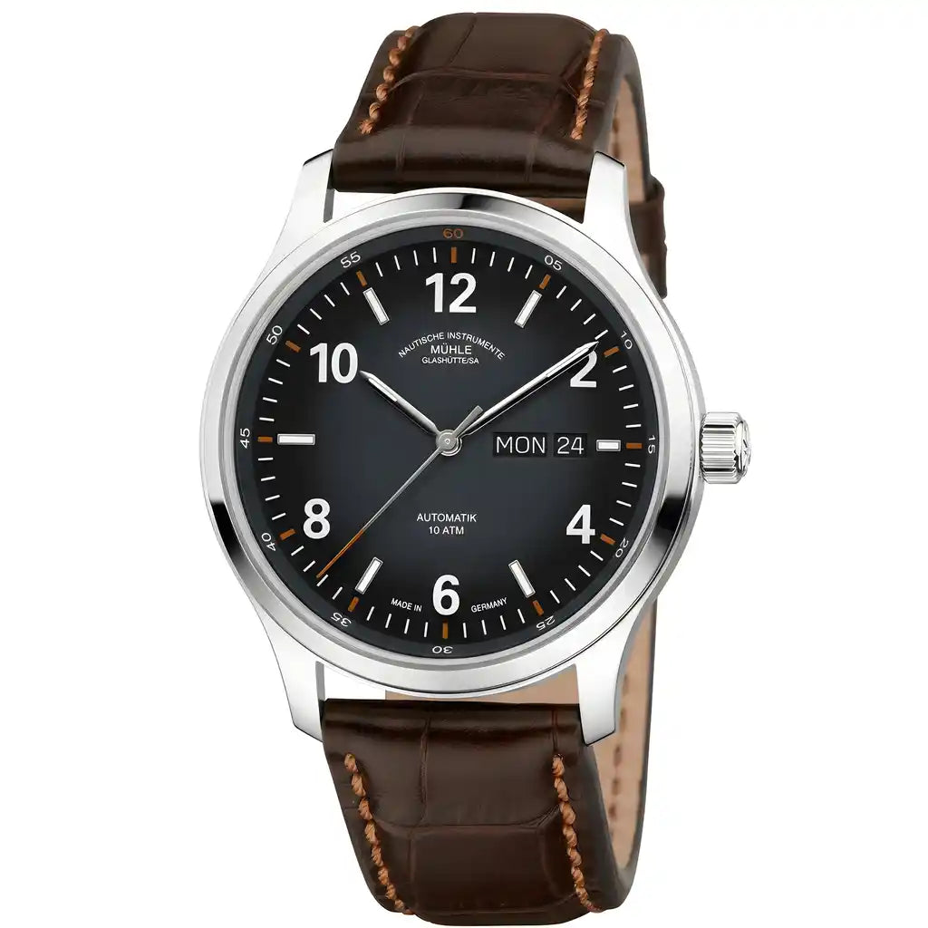 Mühle Glashütte Lunova Automatik Schwarz