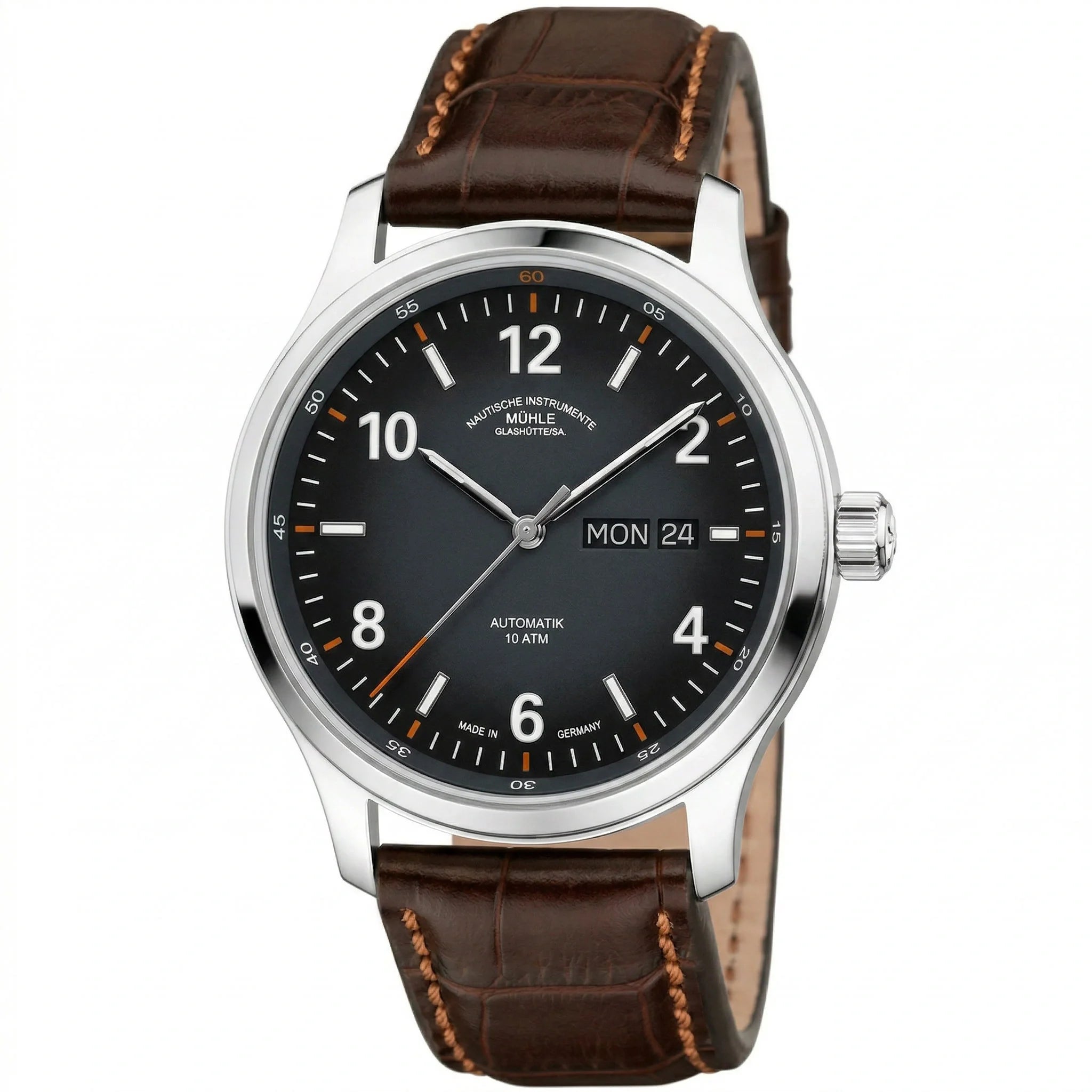Mühle Glashütte Lunova Automatik Schwarz