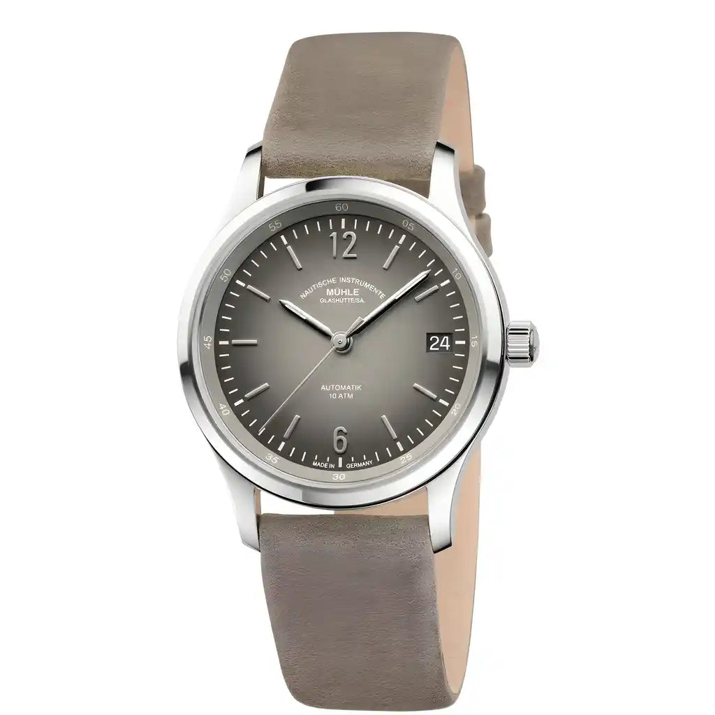 Mühle Glashütte Lunova Automatik Grau 35 mm