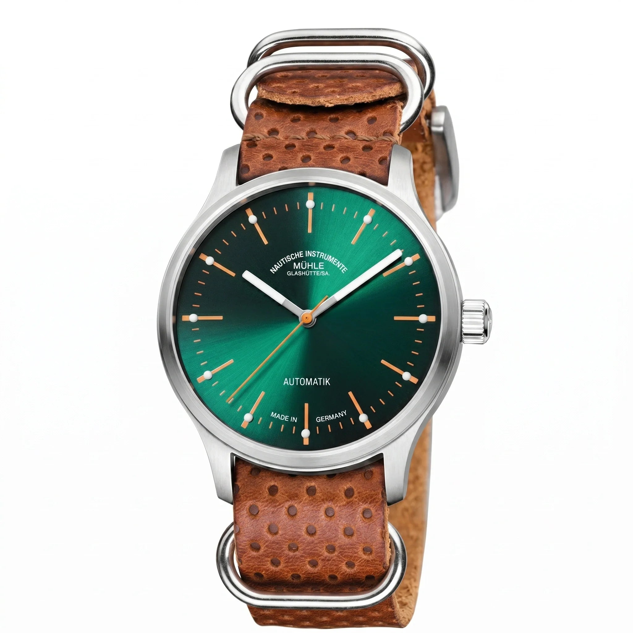 Mühle Glashütte Panova Automatik Grün 40mm