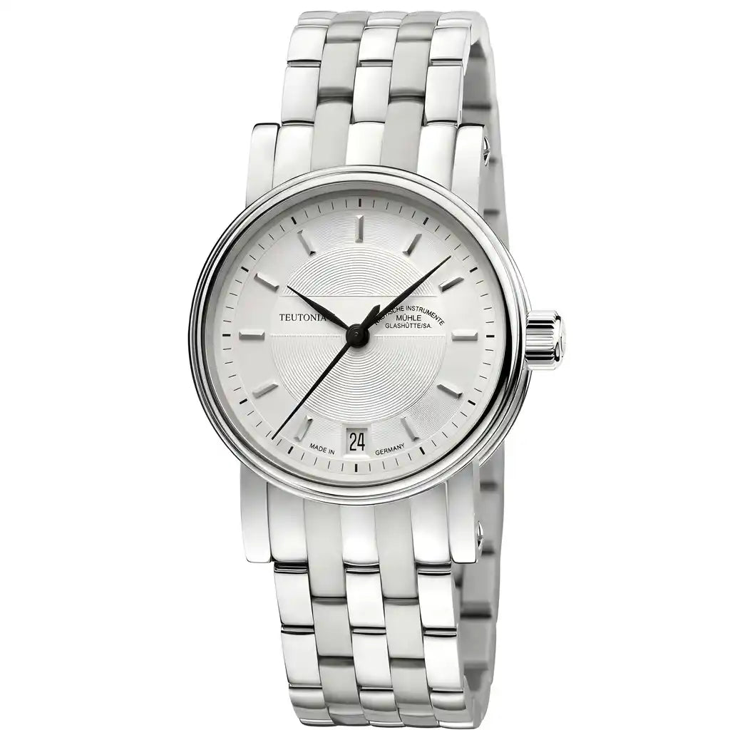 Mühle Glashütte Teutonia Automatik Silber
