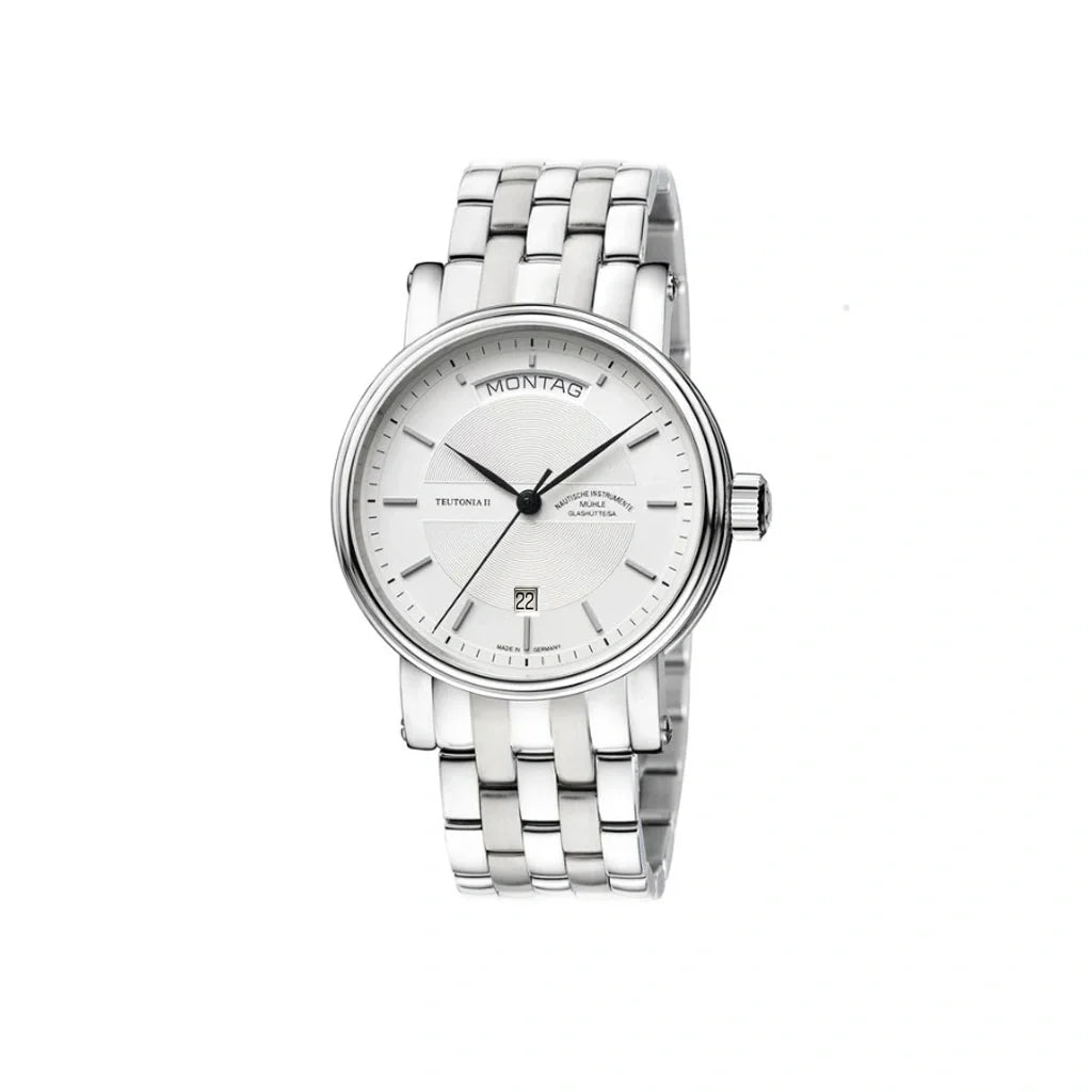 Mühle Glashütte Teutonia Automatik Silber