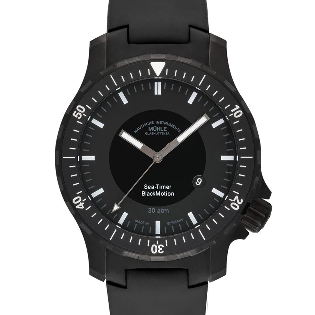 Mühle Glashütte Sea-Timer Automatic Black 44mm