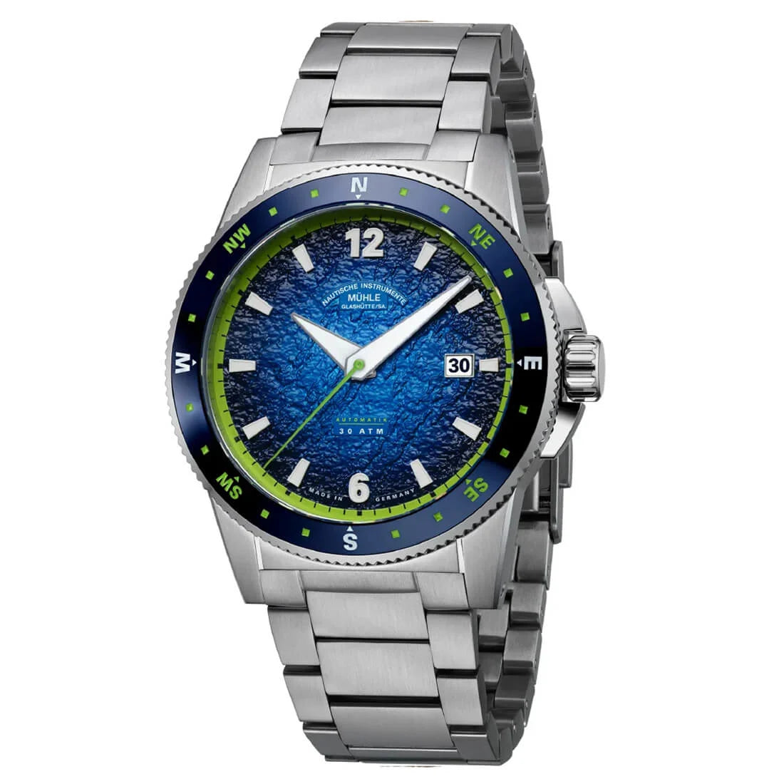 Mühle Glashütte Sportivo Compass Automatic Blue 43mm