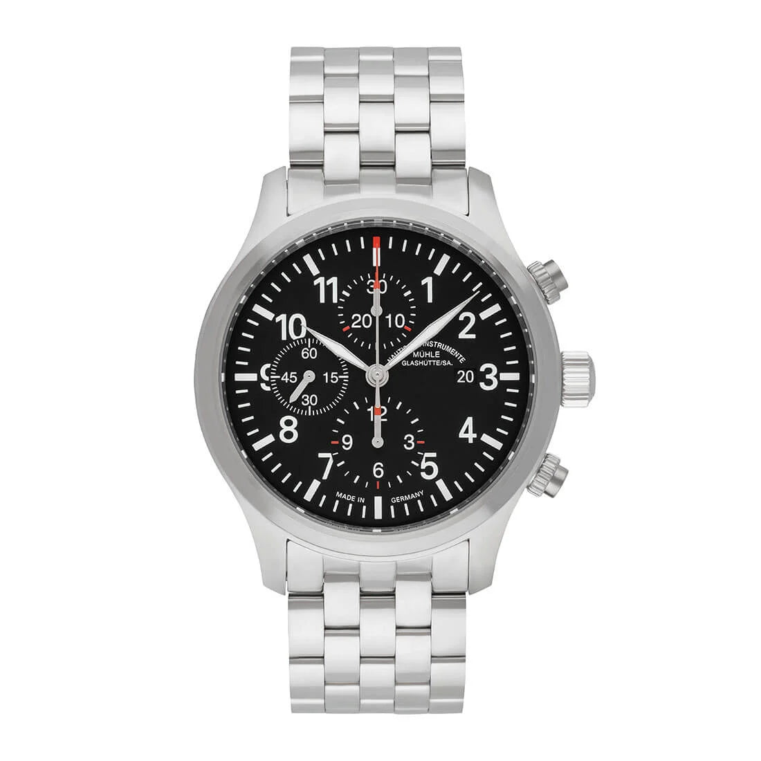 Mühle Glashütte Terrasport Automatic Black 44mm