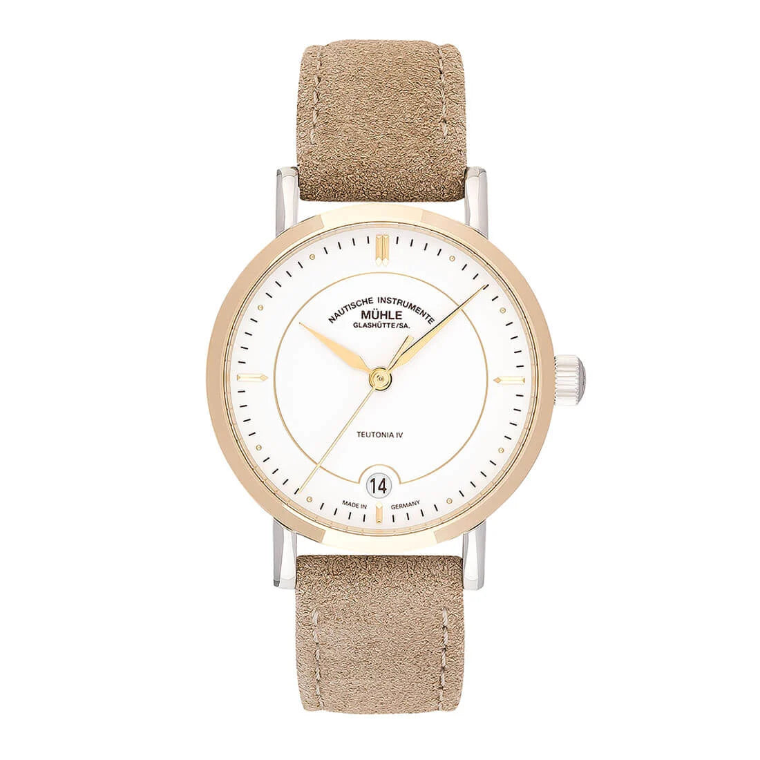 Mühle Glashütte Teutonia Automatic White 33mm