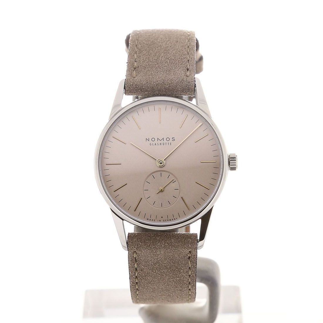 Nomos Glashütte Orion Manual Winding Silver 33mm