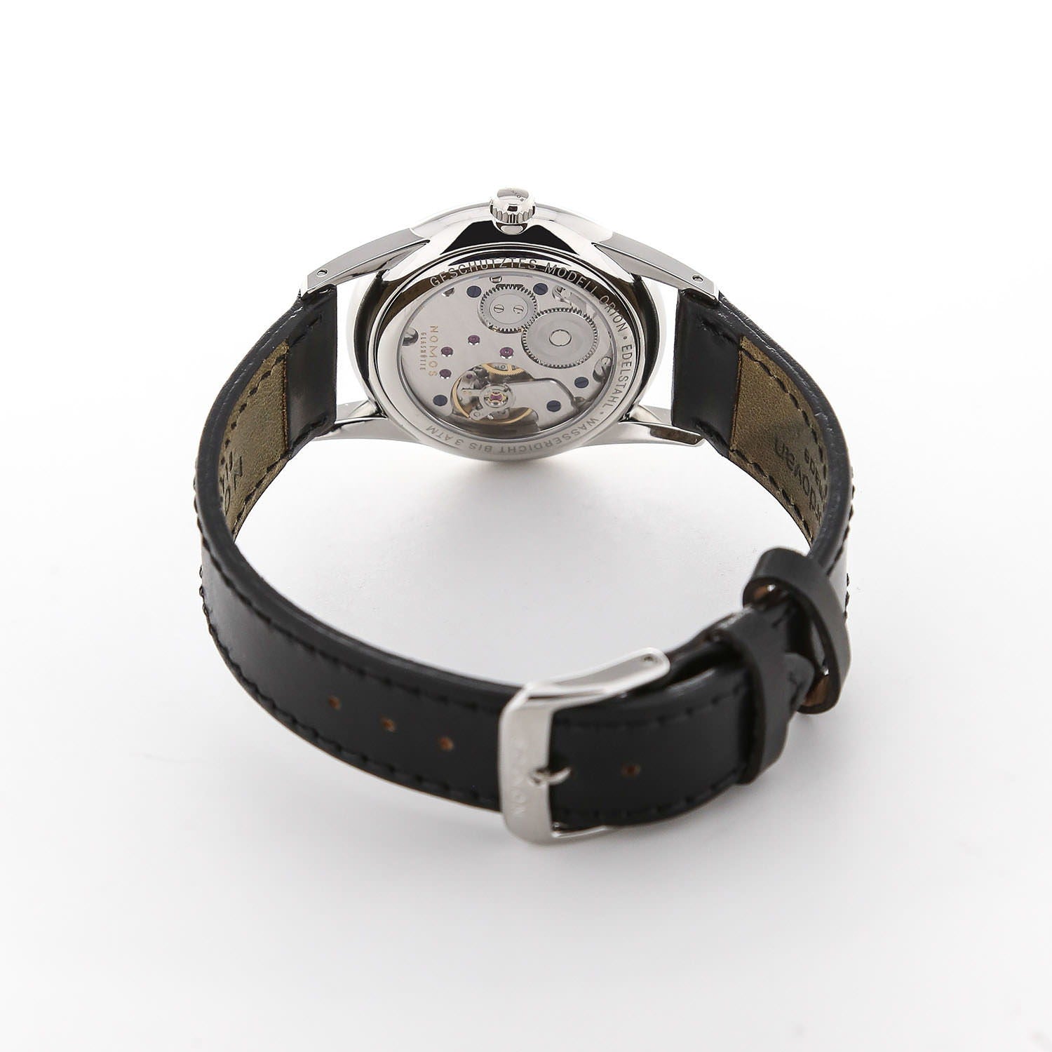 Nomos Glashütte Orion Handaufzug Silber