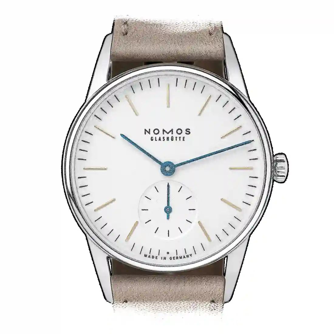 Nomos Glashütte Orion Manual Winding Silver 33mm