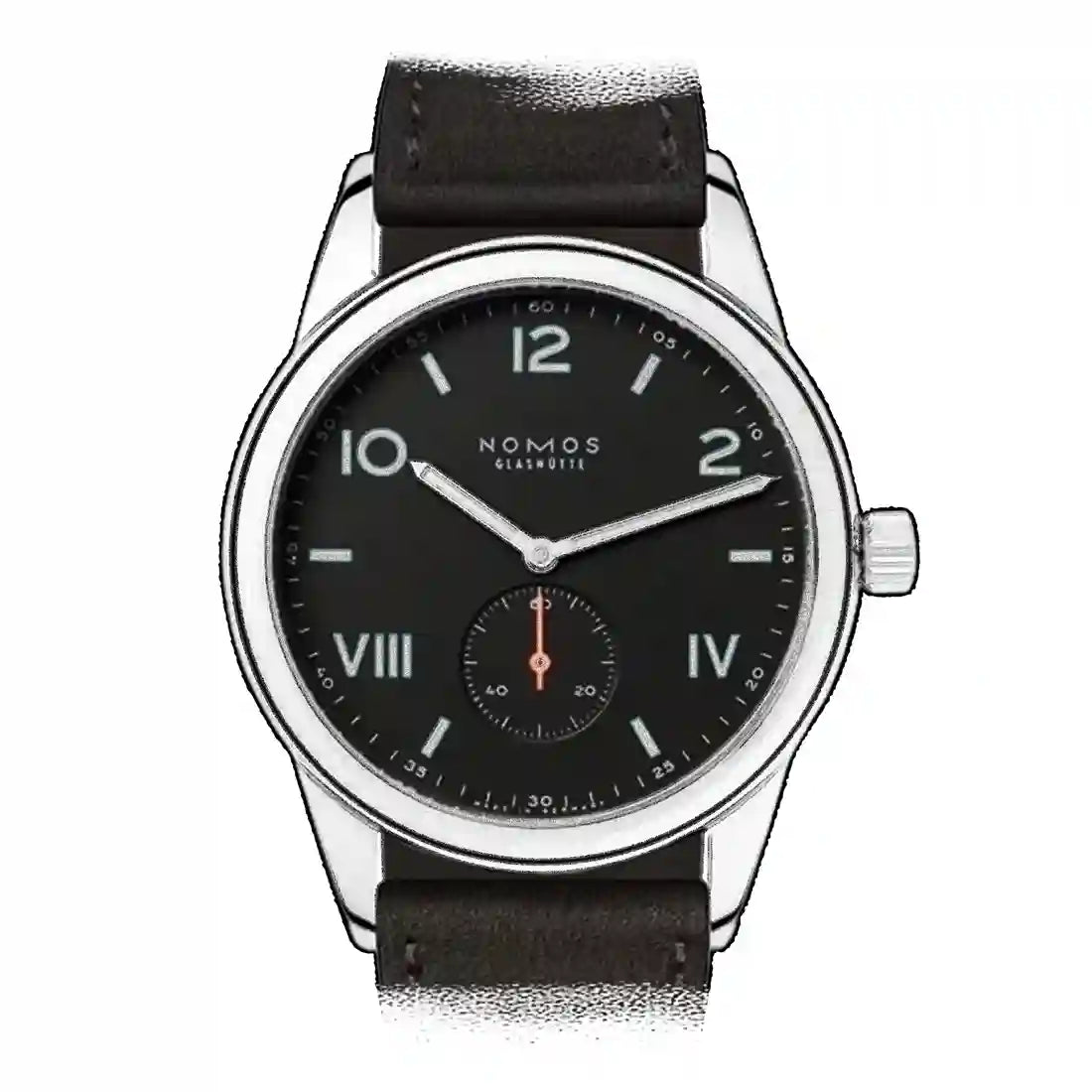 Nomos Glashütte Club Manual Winding Black 38mm