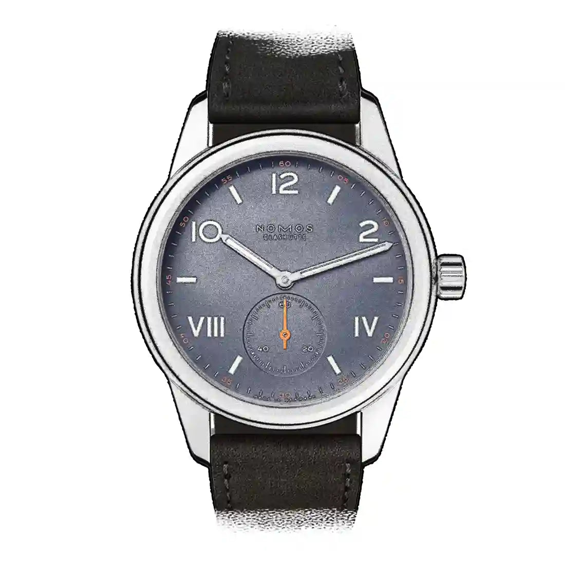 Nomos Glashütte Club Manual Winding Blue 36mm