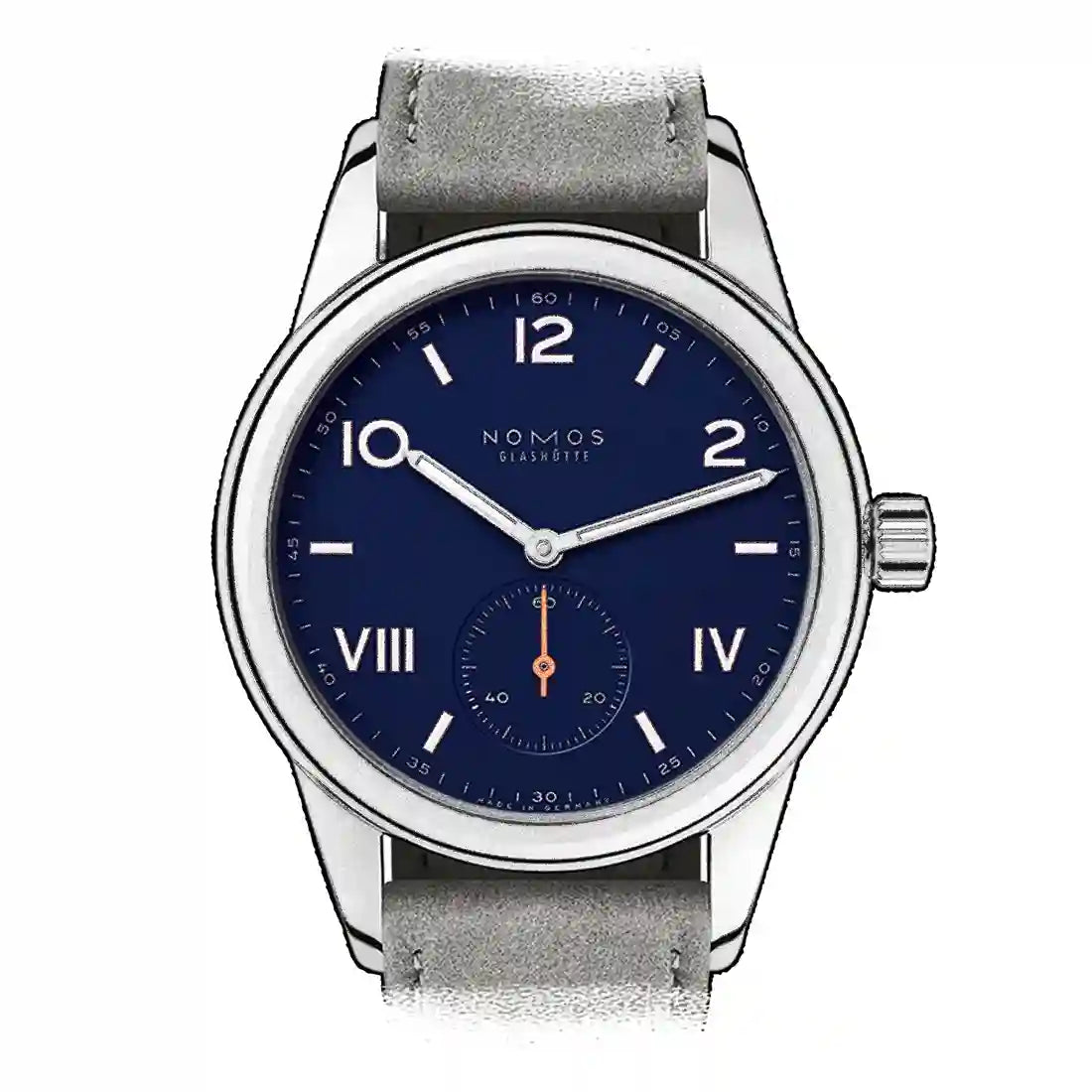 Nomos Glashütte Club Manual Winding Blue 36mm