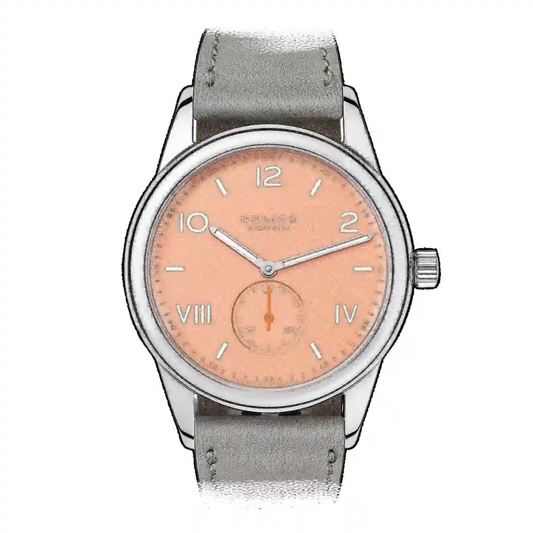 Nomos Glashütte Club Handaufzug Orange