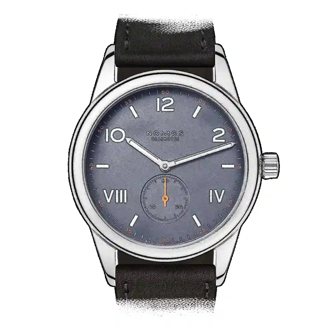 Nomos Glashütte Club Manual Winding Blue 39mm