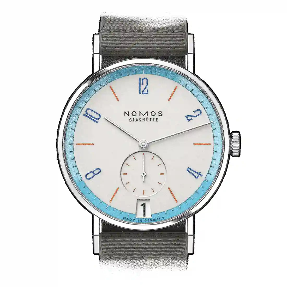 Nomos Glashütte Tangente Manual winding White 37mm