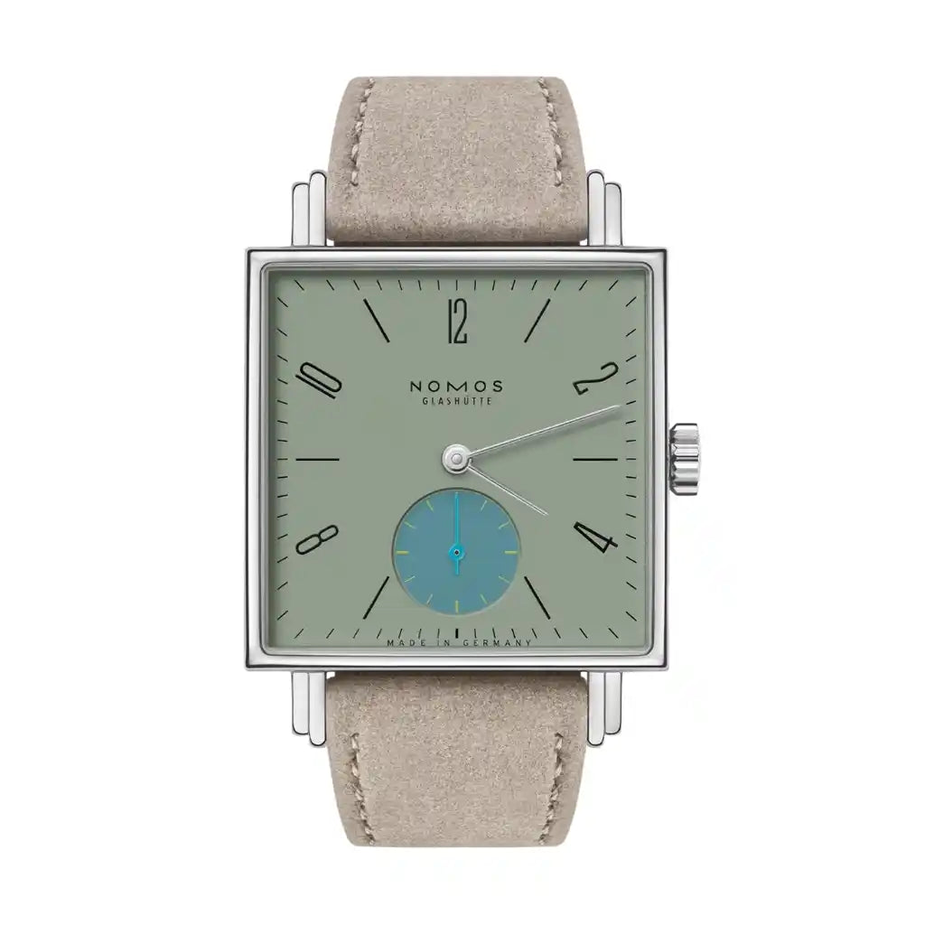 NOMOS Glashütte Tetra 439 Green Dial Stainless steel 30mm Watch
