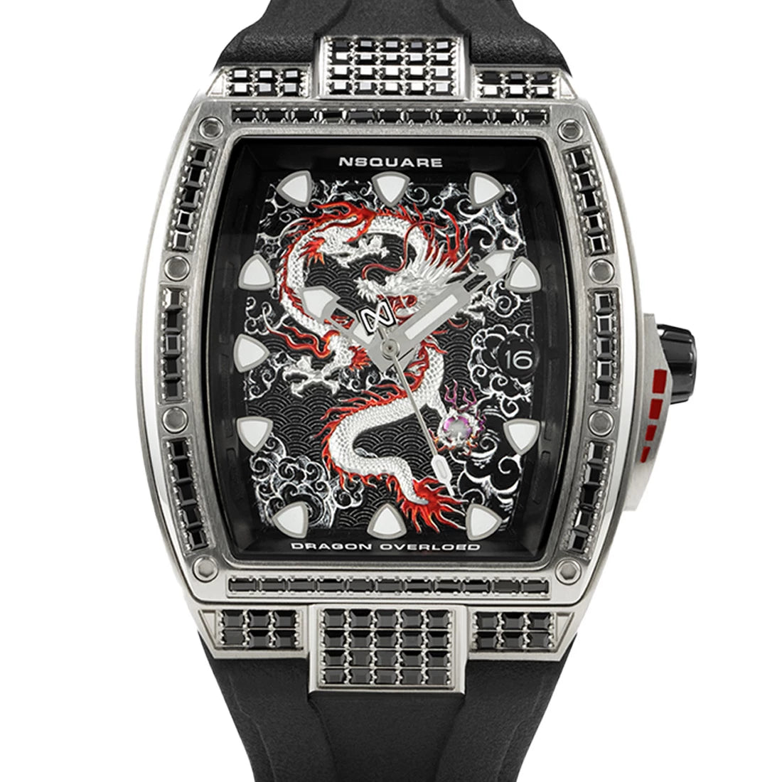 NSquare Dragon Automatik Schwarz