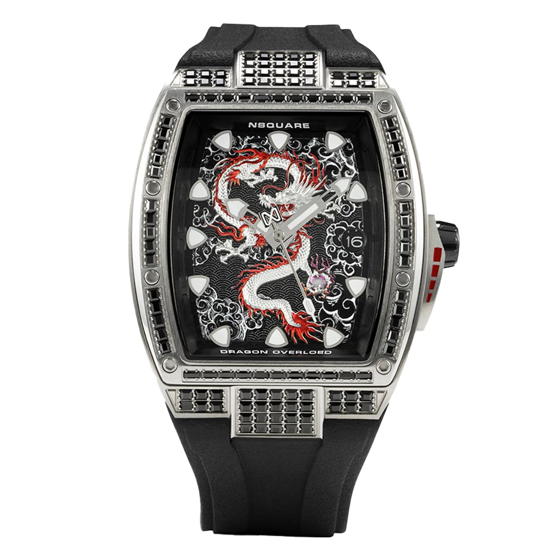 NSquare Dragon Automatik Schwarz