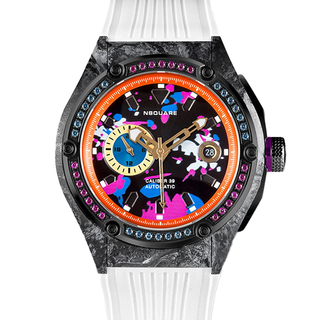 NSquare Multicoloured Automatik Schwarz