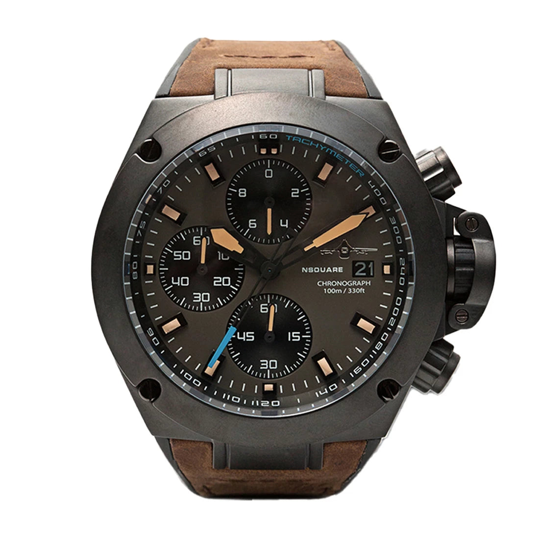 NSquare Navigator Quartz Grey 45mm