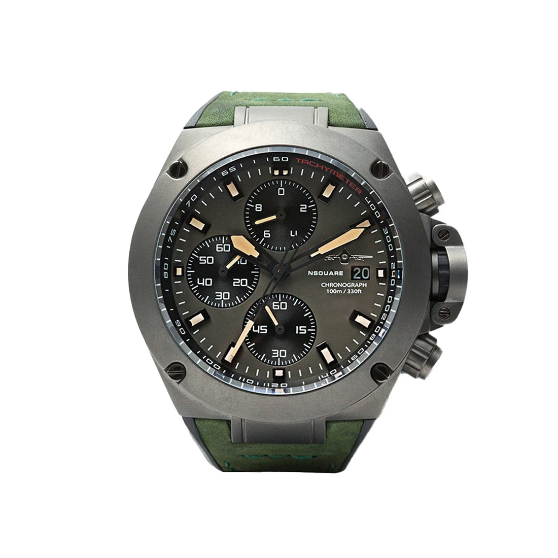 NSquare Navigator Quartz Grey 45mm