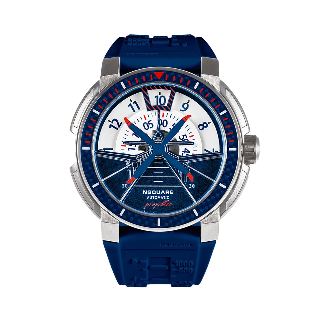 NSquare Propeller Automatic Blue 48mm