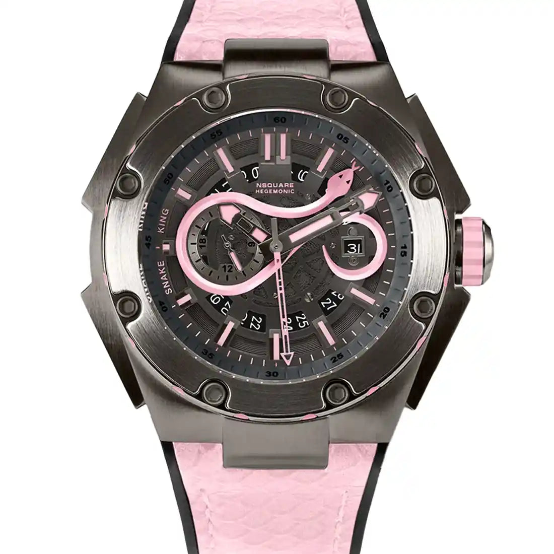 NSquare Snake King Automatic Pink 46mm
